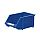 Heavy Duty Storage Bin Pack of 18 Blue 360233