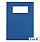 GBC Binding Covers Leatherboard Window 250gsm A4 Blue 46735E Pack 25x2