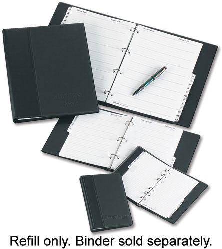 telephone index book refill a5 white untabbed 20 sheets telephone and address books
