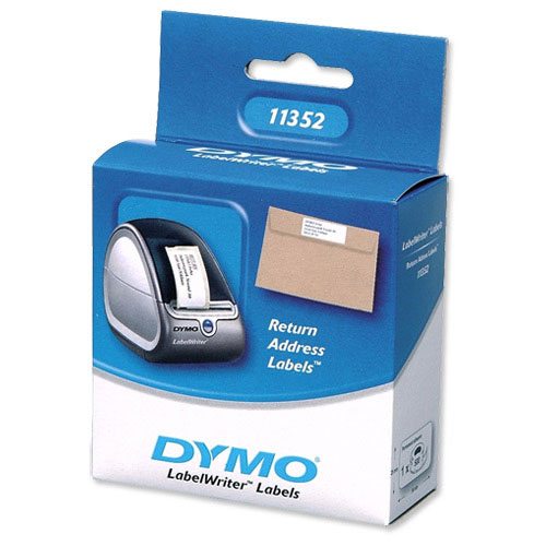 Rouleau D'étiquettes Blanc Pour Imprimante Dymo LabelWriter 400, 450, Twin Turbo - Marque Go Inks