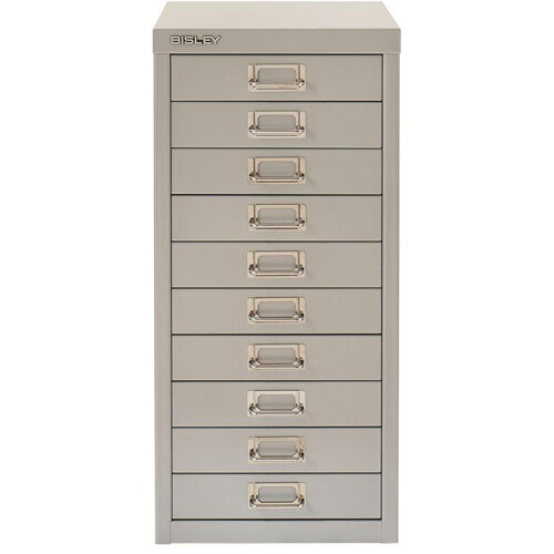 Bisley Soho Multidrawers 5 Drawers 51mm Drawer Height Silver