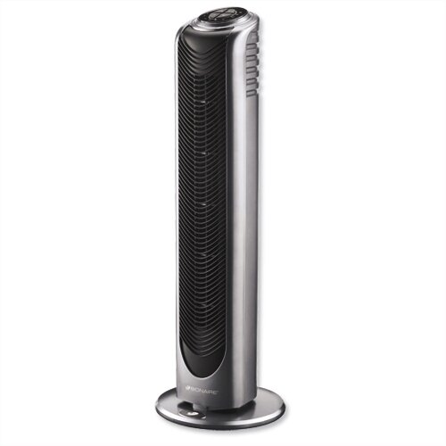 Bionaire Tower Fan Static Remote Control 3Speed 8hr Timer 50W H710mm