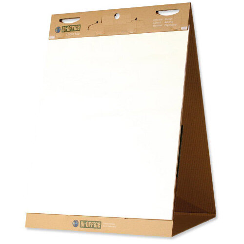 Earthit Flipchart Easel Pad Self Stick 635x762mm FL1217507 Pack 2