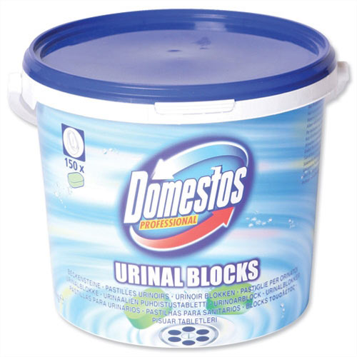 Domestos Professional Urinal Blocks 3kg Tub of 150 Tablets VDL7508187
