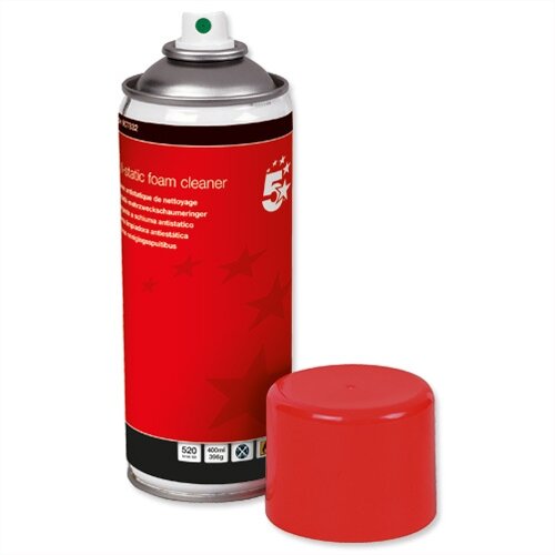 Antistatic Foam Cleaner General Purpose 400ml Can 5 Star Hunt Office UK