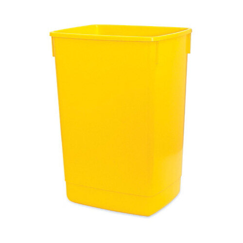 Addis Yellow 60 Litre Flip Top Bin Base Without Lid 510901 Hunt Office UK