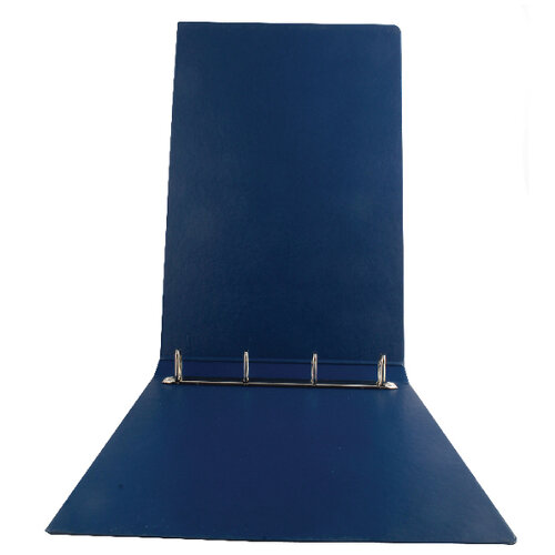 Elba 4DRing Binder PVC A3 30mm Oblong Blue Hunt Office UK