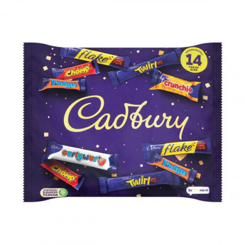 Cadburys Favourites Heroes Variety Chocolates Treatsize Bags 20 Bars