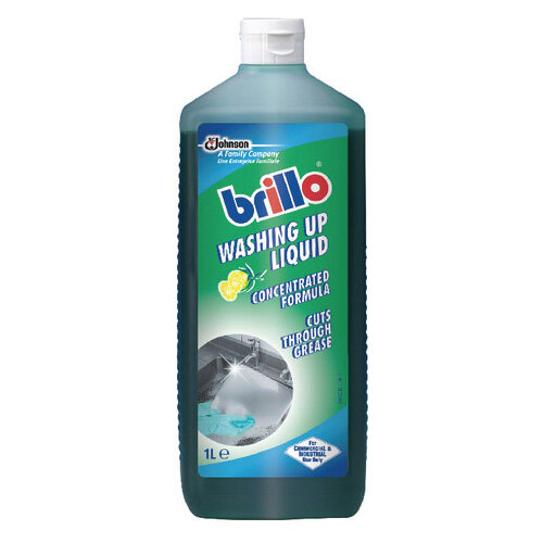 Brillo Concentrated Washing Up Liquid 1 Litre Pack of 1 417550 Hunt
