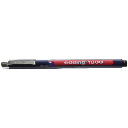 Edding 1880 Drawliner Pen - Black, Set Of 4 | BLICK Art Materials - View #8