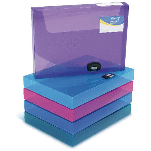 Rapesco Rigid Wallet/Box File Polypropylene 40mm 1048 Hunt Office UK
