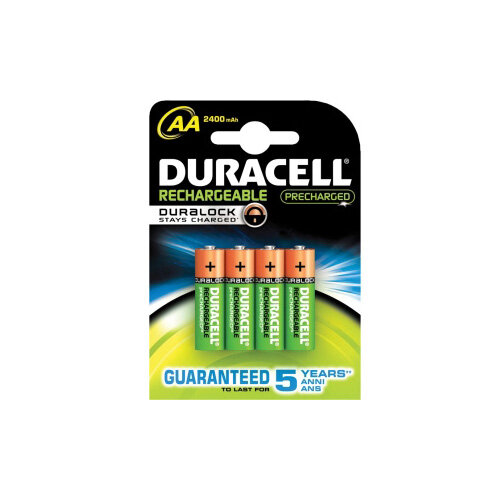 Duracell Multipurpose Battery 2400 mAh Nickel Metal Hydride (NiMH) 1.2