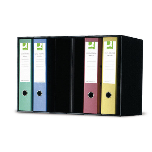 QConnect Lever Arch File Module Black Pack of 1 Hunt Office UK