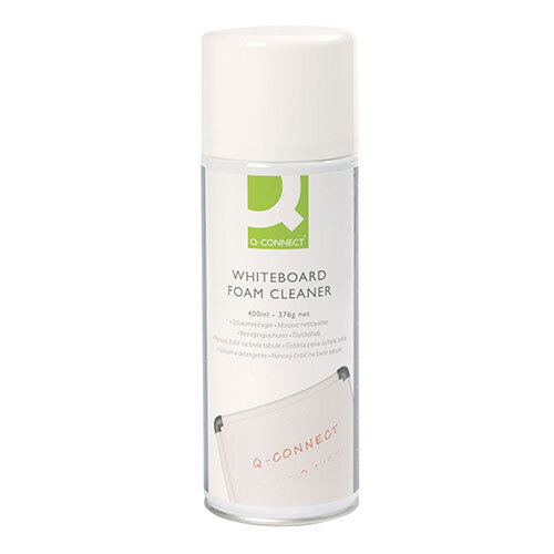 QConnect Whiteboard Surface Foam Cleaner 400ml KF04504 Hunt Office UK