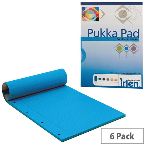 Pukka Pad A4 Refill Pad Green (Pack Of 6) IRLEN50GREEN - IRLEN50(GREEN) - 5032608009326 - View #3