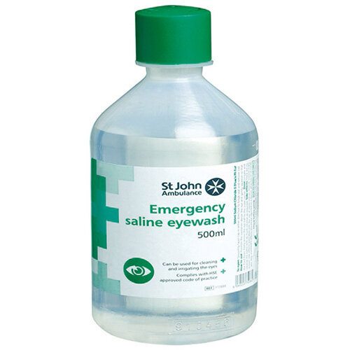 Sterile Eye Wash Solution 500ml Hunt Office UK