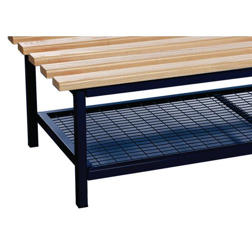 Mezzo Rack Evolve Mezzo Shoe Rack 2500mm Black - Hunt Office UK