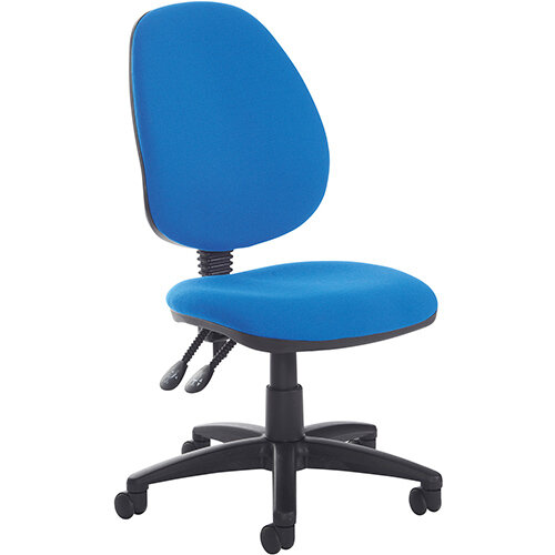 Vantage Plus high back PCB operators chair with no arms, chrome base