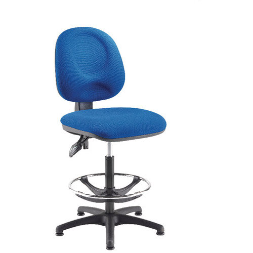 arista adjustable draughtsman chair blue kf815147 huntoffice co uk