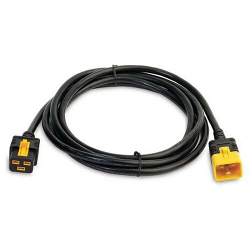 3m Locking C19 to C20 Power Cable - HuntOffice.co.uk