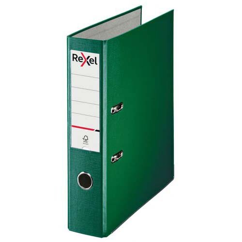 Rexel Choices A4 Lever Arch Files White - Pack Of 10 Polypropylene Document Storage Folders