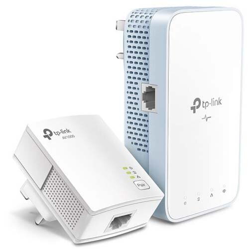 TP Link AV1000 Gigabit Powerline AC Home Plug WiFi Kit