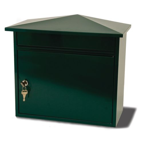 Mersey extra large post box green hunt office uk