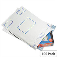 GoSecure Opaque Extra Strong C4 Polythene Protective Envelopes (Pack of 100)