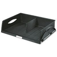 Leitz Sorty Jumbo Letter Tray W470mm Landscape A3 Black Leitz Sorty Jumbo Letter Tray W470mm Landscape A3 Black
