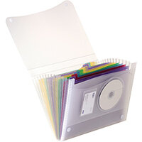 Elba Expanding File Coloured Polypropylene 13 Pockets Velcro Fastening A4 Ref 100208980 Elba Expanding File Coloured Polypropylene 13 Pockets Velcro Fastening A4 Ref 100208980