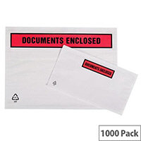 Packing List Envelopes Polythene A7 Documents Enclosed Pack 1000 Packing List Envelopes Polythene A7 Documents Enclosed Pack 1000