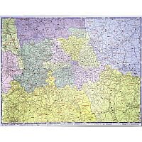 London Postal Districts Map Unframed 1 Mile/inch Map Marketing GLPC London Postal Districts Map Unframed 1 Mile/inch Map Marketing GLPC
