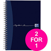 OxfordMyNotes NotebookWirebound 90gsm Ruled Margin Perforated Punched 2 Holes 200pg A5 Ref 100082372 Pack of 3 (2 for 1) Jan12/20 OxfordMyNotes NotebookWirebound 90gsm Ruled Margin Perforated Punched 2 Holes 200pg A5 Ref 100082372 Pack of 3 (2 for 1) Jan12/20