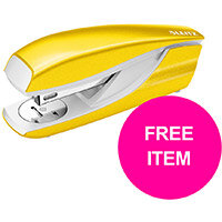 Leitz NeXXt 30 Sheet Stapler Yellow Ref 55021016 (FREE Leitz NeXXt Hole Pnch 30 Sh Yellow) Jan-Mar 20 Leitz NeXXt 30 Sheet Stapler Yellow Ref 55021016 (FREE Leitz NeXXt Hole Pnch 30 Sh Yellow) Jan-Mar 20