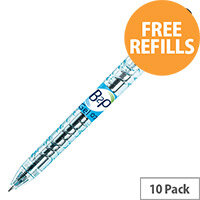 Pilot B2P Rollerball 0.7mm Black Ref 054101001 Pack of 10 (FREE Refills) Jan-Mar 2020 Pilot B2P Rollerball 0.7mm Black Ref 054101001 Pack of 10 (FREE Refills) Jan-Mar 2020