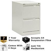 2 Drawer Steel Filing Cabinet Flush Front White Bisley BS2E 2 Drawer Steel Filing Cabinet Flush Front White Bisley BS2E
