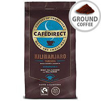 Cafe Direct Kilimanjaro Ground Coffee Fairtrade 227g Ref A07611 Cafe Direct Kilimanjaro Ground Coffee Fairtrade 227g Ref A07611