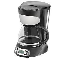 Filter Coffee Maker 12 Cups Digital Black and Stainless Steel Filter Coffee Maker 12 Cups Digital Black and Stainless Steel