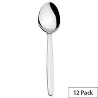 Dessert Spoons Stainless Steel Cutlery Ref F01106 (Pack 12) Dessert Spoons Stainless Steel Cutlery Ref F01106 (Pack 12)