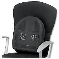 Fellowes Professional Series Heat and Soothe Back Support Ref 9190001 Fellowes Professional Series Heat and Soothe Back Support Ref 9190001