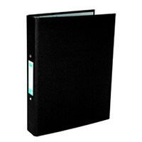 Elba Ring Binder Paper On Board 2 O-Ring 25mm Size A4 Plus Black Ref 400033495 Elba Ring Binder Paper On Board 2 O-Ring 25mm Size A4 Plus Black Ref 400033495