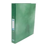 Elba Ring Binder Laminated Gloss Finish 2 O-Ring 25mm Size A4 Green Ref 400017756 Elba Ring Binder Laminated Gloss Finish 2 O-Ring 25mm Size A4 Green Ref 400017756