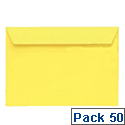 Coloured Envelopes pack 50