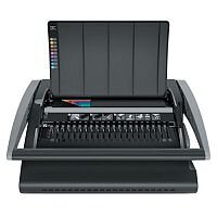 GBC CombBind 210 Comb Binding Machine - Binds 450 Pages at Once, Punch 25 Sheets, Binds A4, A5 & A3 Sheets - Simple & Intuitive Operation 4401846 - Colour: Black