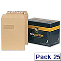 New Guardian C5 Manilla 130gsm Envelopes Peel and Seal Pocket Pack 25 Ref R10001 New Guardian C5 Manilla 130gsm Envelopes Peel and Seal Pocket Pack 25 Ref R10001