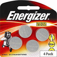 Energizer CR2032 Button Cell Coin Batteries Lithium Battery (Pack 4) Ref 637762 Energizer CR2032 Button Cell Coin Batteries Lithium Battery (Pack 4) Ref 637762