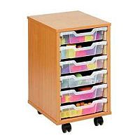 Trexus Mobile Unit 12 Shallow Tray Capacity Supplied Empty Beech Ref MEQ2WX Trexus Mobile Unit 12 Shallow Tray Capacity Supplied Empty Beech Ref MEQ2WX