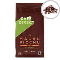 Cafe Direct Machu Pichu Roast Whole Bean Coffee 227g Ref FCR1004 Cafe Direct Machu Pichu Roast Whole Bean Coffee 227g Ref FCR1004
