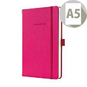 Sigel A5 Conceptum Notebook Hard Cover 80gsm Ruled 194pp Pink Ref CO573 Sigel A5 Conceptum Notebook Hard Cover 80gsm Ruled 194pp Pink Ref CO573