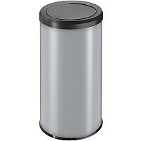 Hailo Big Bin Touch 45 Steel Coated Waste Bin 45 Litres Grey Hailo Big Bin Touch 45 Steel Coated Waste Bin 45 Litres Grey